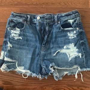 Comfort stretch waistband AEO jean shorts - Size 2 Like New!!